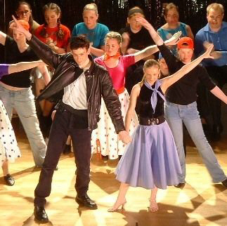 grease cast depiction